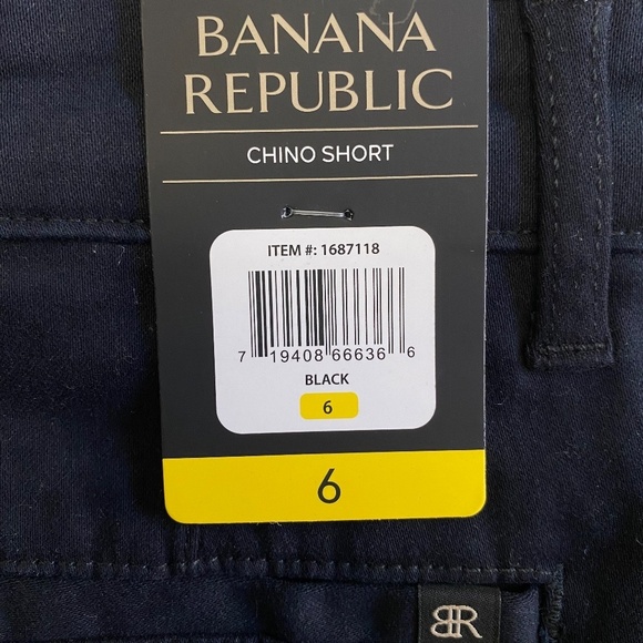 Banana Republic Ladies' Chino Shorts, Black, Size 6, NWT - Picture 7 of 16